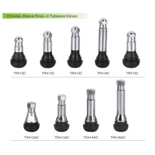 Chrome Tire Valves (TR412C, TR413C, TR414C, TR418C, TR415C)